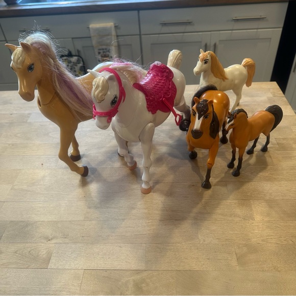 Barbie Horse and Horses Lot Disney Etc - Picture 1 of 15